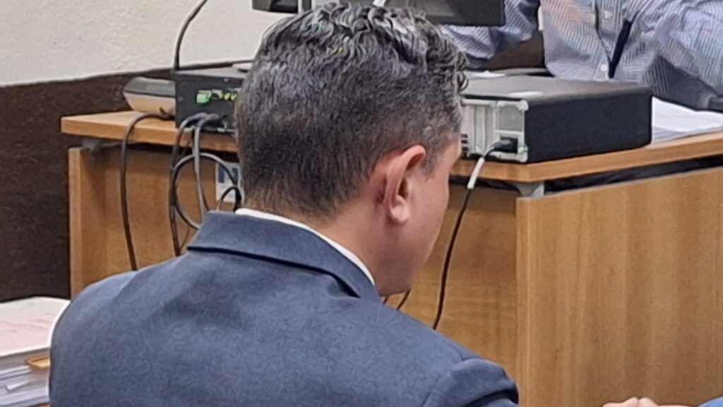 El exviceministro en la continuación de la audiencia de primera declaración. (Foto: Newsweek)