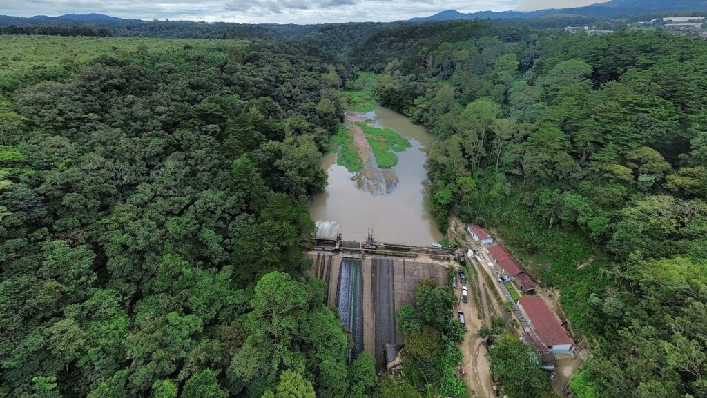 Presa El Teocinte (Foto: Municipalidad de Guatemala)