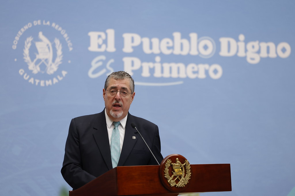Presidente Arévalo en la conferencia de prensa de lunes 23 de junio. (Foto: Secretaría de la Presidencia)