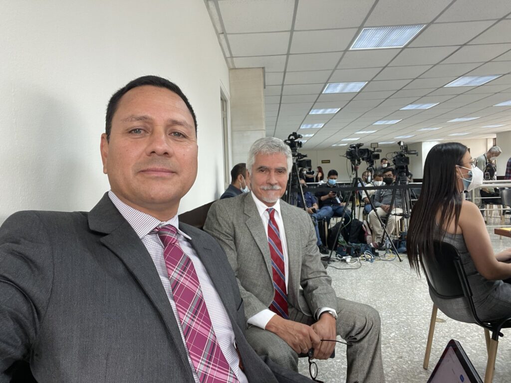 Raúl Falla y Ricardo Méndez Ruiz (Foto: Redes sociales)