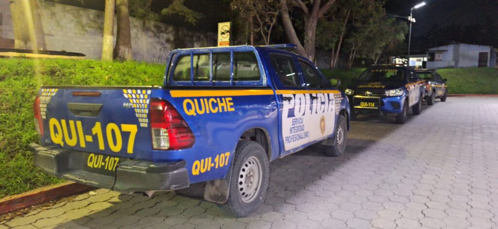 El presunto secuestrador fue capturado. (Foto: PNC)
