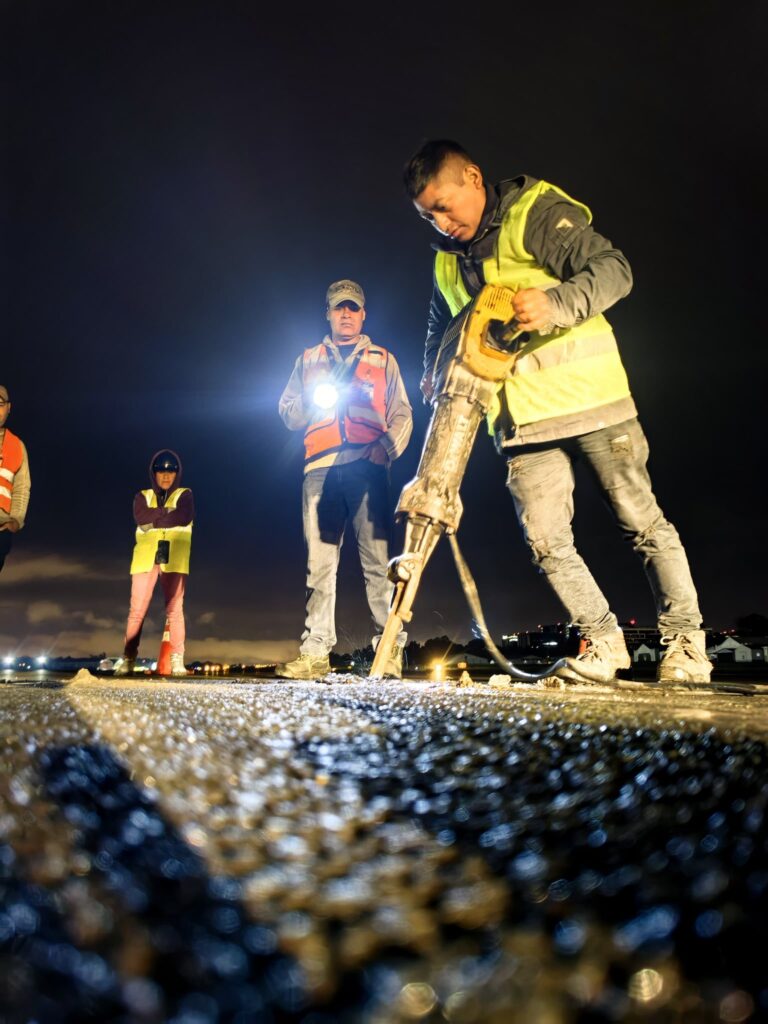 Los trabajos se realizaron durante la madrugada del martes. (Foto: DGAC)