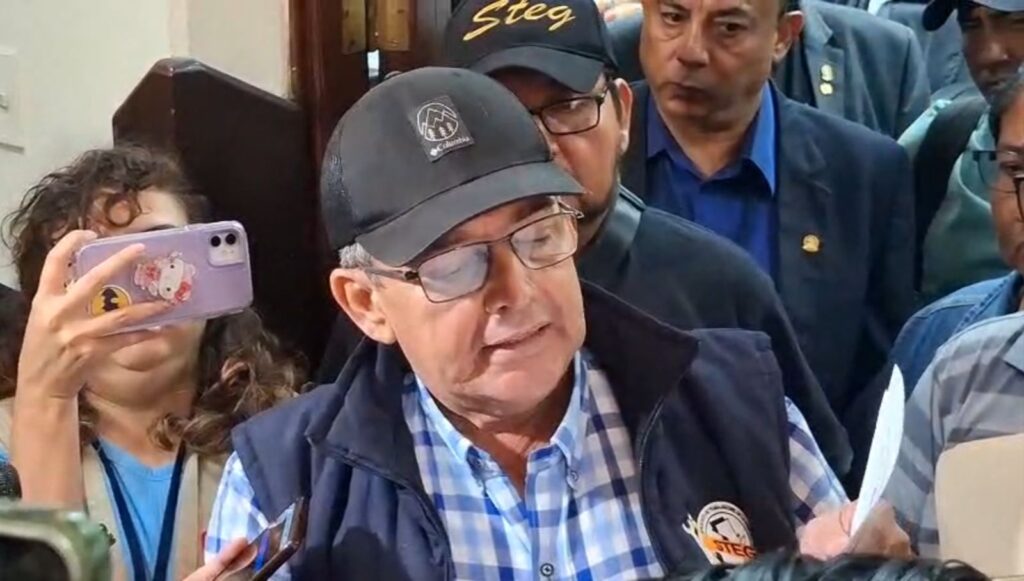Joviel Acevedo, líder del Sindicato de Trabajadores y Trabajadoras de la Educación de Guatmala. (Foto: Newsweek)